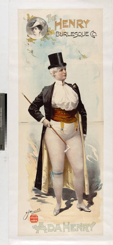 The Henry Burlesque Co. : Ada Henry