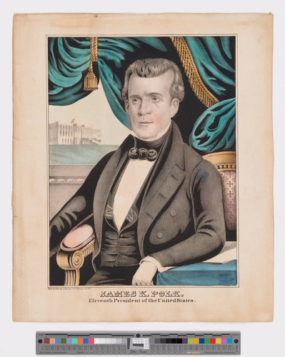 James K. Polk. Eleventh president of the United States