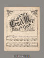 When this cruel war is over : ballad / words by Charles C. Sawyer ; music by Henry Tucker