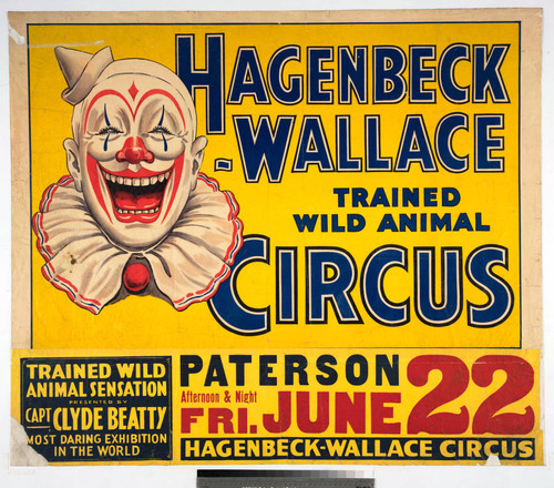 Hagenbeck-Wallace trained wild animal circus