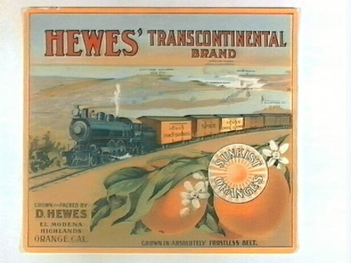 Hewes' Transcontinental Brand