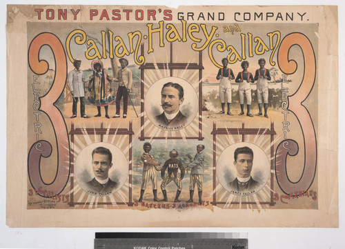 Tony Pastor’s Grand Company : Callan Haley and Callan