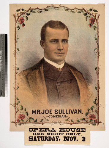 Mr. Joe Sullivan, comedian