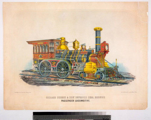 Richard Norris & Son' improved coal burning passenger locomotive