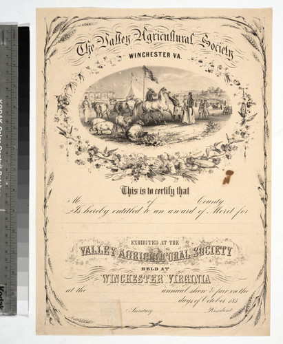 The Valley Agricultural Society Winchester VA