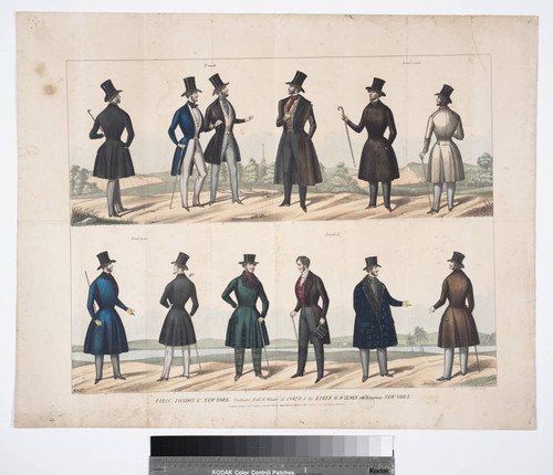 Paris. London & New-York fashions, fall & winter of 1842 & 3 by James G. Wilson 146 Broadway New-York