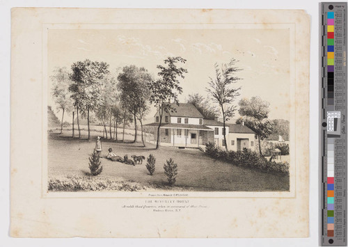 The Beverley house (Arnold's head quarters, when in command of West Point.) Hudson River, N.Y