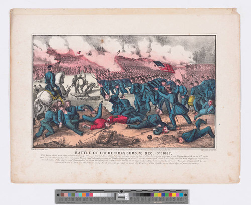 Battle of Fredericksburg, Va. Dec. 13th 1862