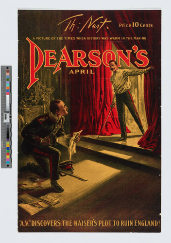 Th. Nast : a picture of the times when history was warm in the making. Pearson's April