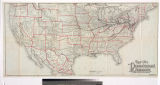 General map of the Pennsylvania Railroad and its connections