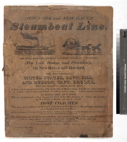 New-York and New-Haven steamboat line