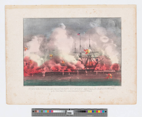 Victorious bombardment of Port Royal, S.C. Nov. 7th 1861