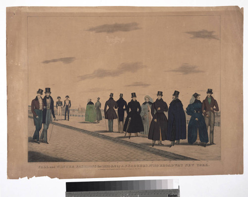 Fall and winter fashions for 1835 & 6 by A. F. Saguezs, No. 169 Broadway New York