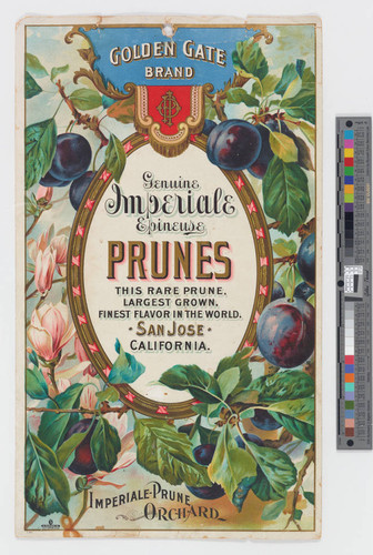 Golden gate brand genuine imperiale epineuse prunes