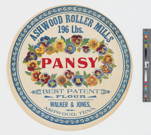 Ashwood Roller Mills … Pansy best patent flour