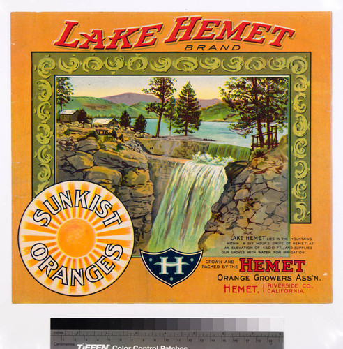 Lake Hemet Brand