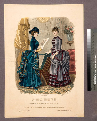 La mode illustrée bureaux du journal, 56, rue Jacob, Paris