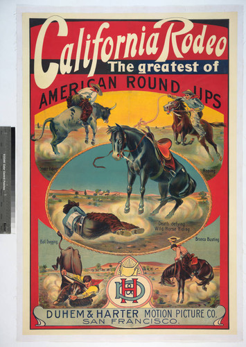 California Rodeo: the greatest of American round ups