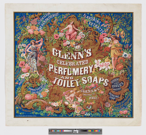 Glenn's celebrated perfumery and toilet soaps