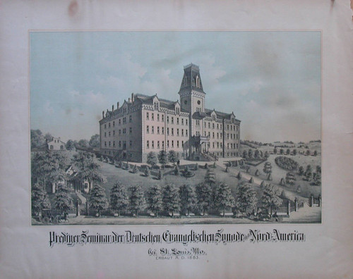 Prediger Seminar der Deutschen Evangelischen Synode von Nord-America bei St. Louis, Mo. : Erbaut A.D. 1883