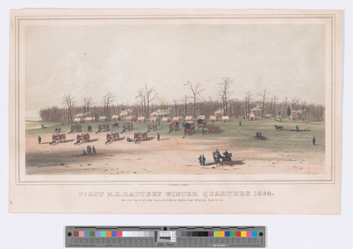 First N.H. Battery winter quarters 1864