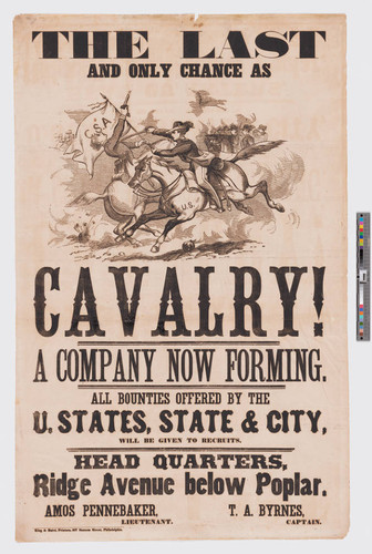 The last and only chance as cavalry!