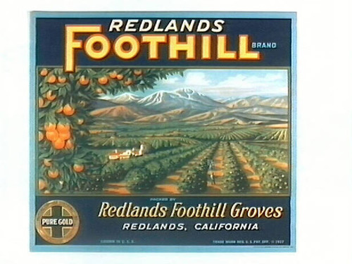 Redlands Foothill Brand