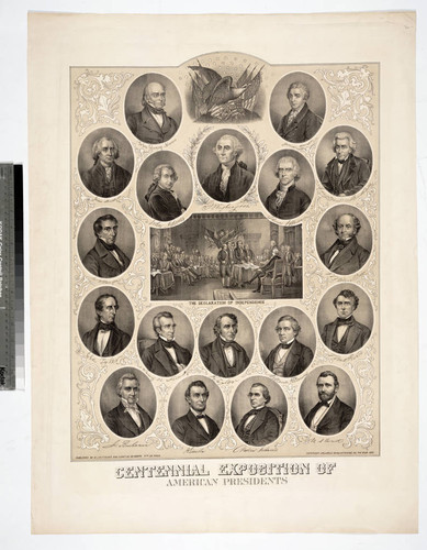 Centennial exposition of American presidents