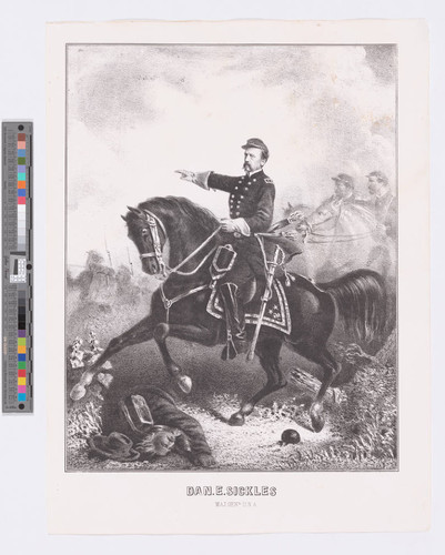 Dan. E. Sickles Maj. Genl. U.S.A