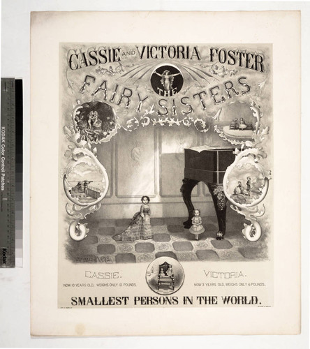 Cassie and Victoria Foster : the fairy sisters : smallest persons in the world