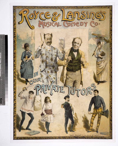 Royce & Lansing’s Musical Comedy Co. : In our private tutors