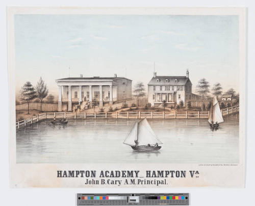 Hampton Academy _ Hampton Va. : John B. Cary A.M. principal