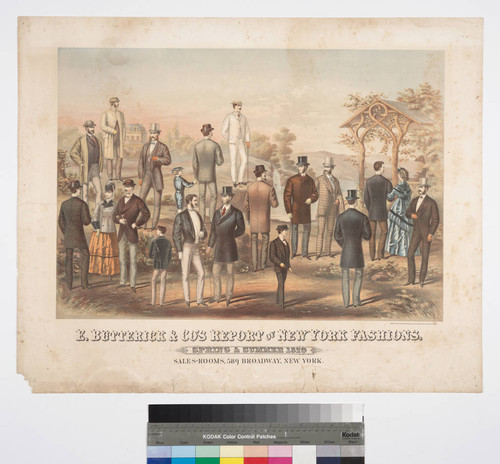 E. Butterick & Co's. report of New York fashions. spring & summer of 1870. Sales-rooms, 589 Broadway, New York