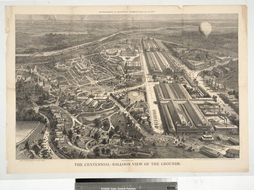 The centennial - balloon view of the grounds