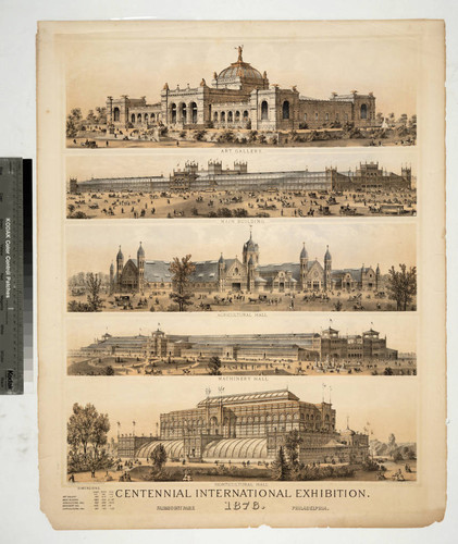 The International Pictorial国際畵報 Centennial International Exhibition. 1876. Fairmount Park
