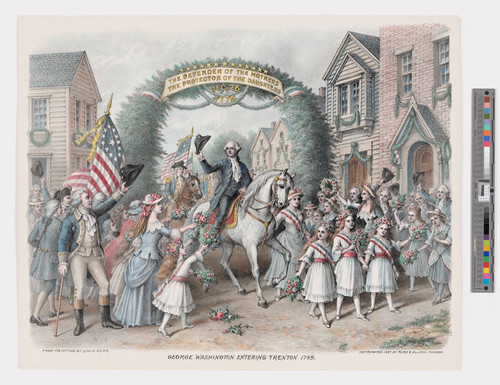 George Washington entering Trenton 1789