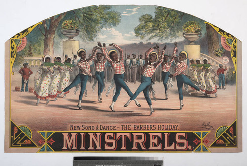 Minstrels. : New song & dance. - The barbers holiday
