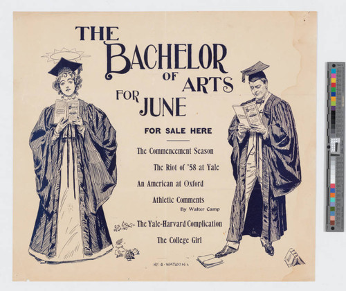 The bachelor of arts for June