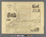 Map of Bethlehem and the new town of Wetherill, Northampton county, Pa