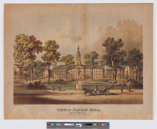 View of Nassau Hall, Princeton, N.J