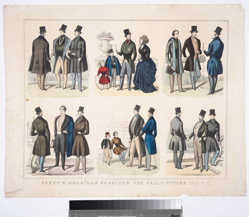 Scott's, American fashions. for fall & winter 1845 & 6