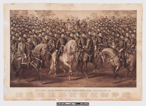 Full rank - Major Generals of the United States Army - Civil War 1861-65