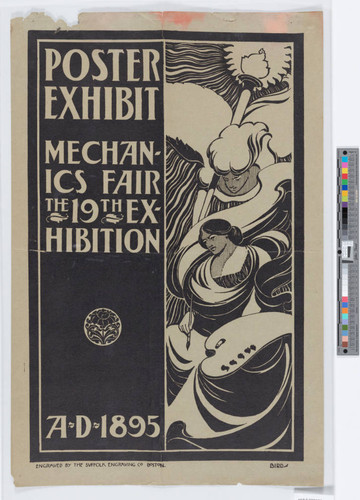 Poster exhibit mechanics fair the 19th exhibition