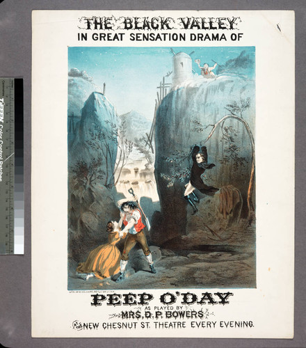 The black valley in great sensation drama of Peep O’Day