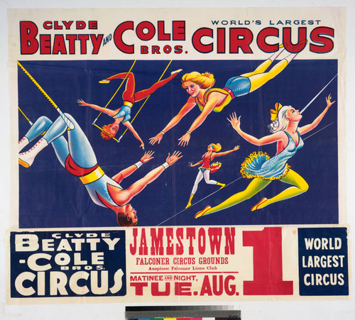 Clyde Beatty and Cole Bros. world’s largest circus