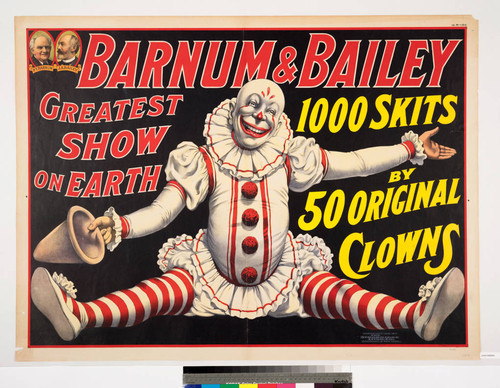 Barnum & Bailey greatest show on Earth : 1000 skits by 50 original clowns