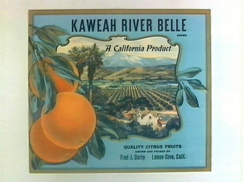 Kaweah River Belle Brand