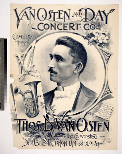 Van Osten and Day Concert Co. : Thos. D. Van Osten