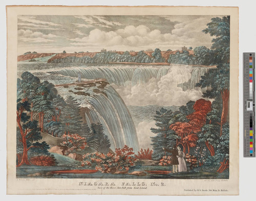 Niagara Falls. No. 2. View of the Horse Shoe fall from Goat Island