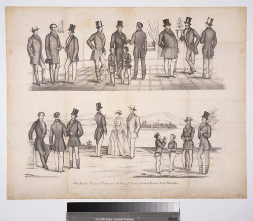 Shankland's American fashions for the spring & summer of 1853, 100, Chesnut Street Philadelphia